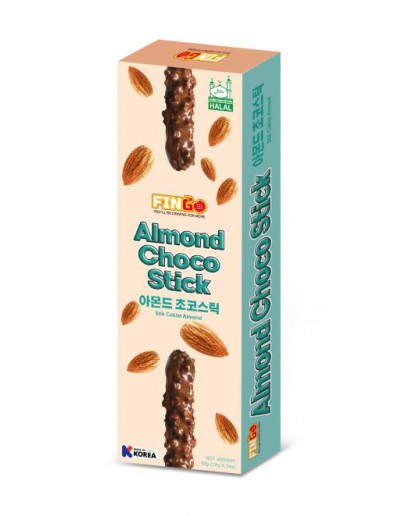 Fingo - Almond Choco Stick 54g (16g x 3ea)-EXP DATE:17/03/2024