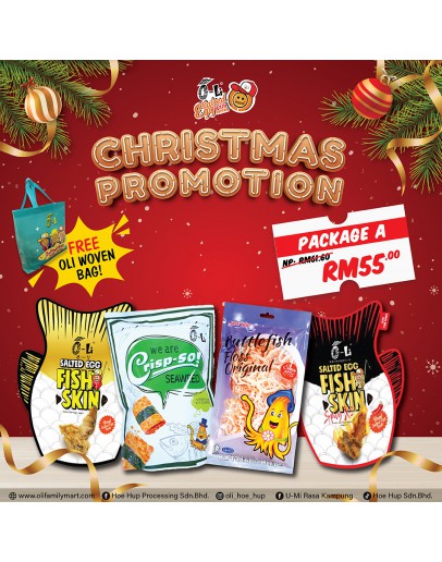 CHRISTMAS PROMOTION 2025 (PACKAGE A)- FREE OLI WOVEN BAG