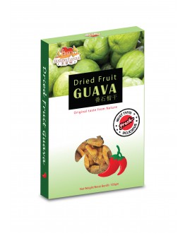 (HD061) Hoetown Dried Fruit Guava Spicy 180gm