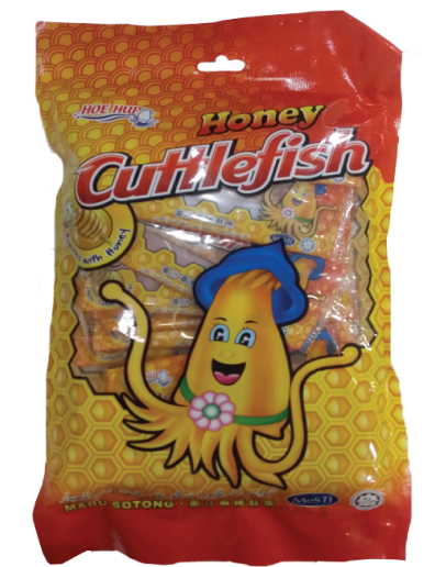 (CS082) Hoe Hup Honey Cuttlefish 8gm X 24pkt