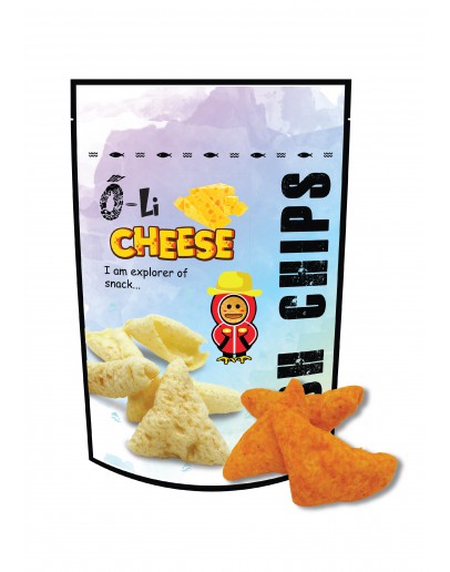 O-Li Fish Chips Cheese 80gm