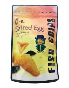 O-Li Salted Egg Fish Chips 80gm