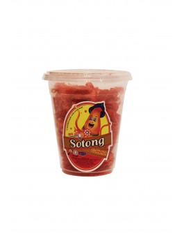 (CC048) Hoe Hup Cuttlefish Floss Red (Cup) 90gm