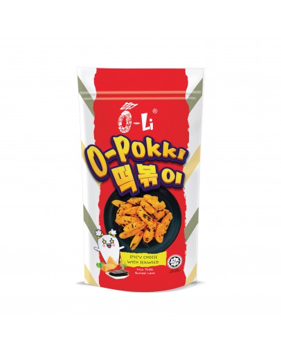 (NEW) O-Li Opokki Spicy Cheese with Seaweed 60gm